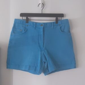Vintage High Waist Blue Shorts